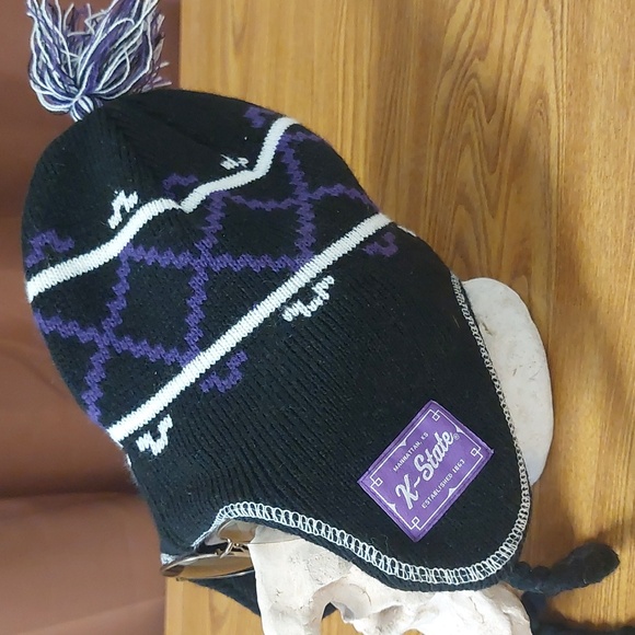 Winter wear KSU Beanie Cap - Picture 2 of 6